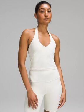 Lululemon align halter tank top white size4
